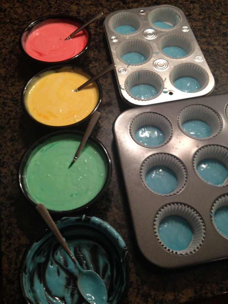 rainbow cupcakes recipe