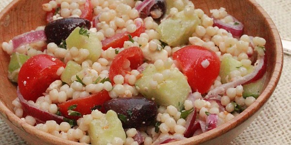 Greek Salad with Couscous | Frugalbites.com _edited-1