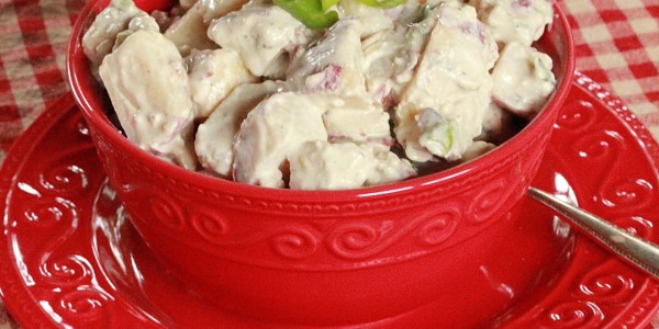 Blue Cheese Bacon Potato Salad | Mommysavers.com