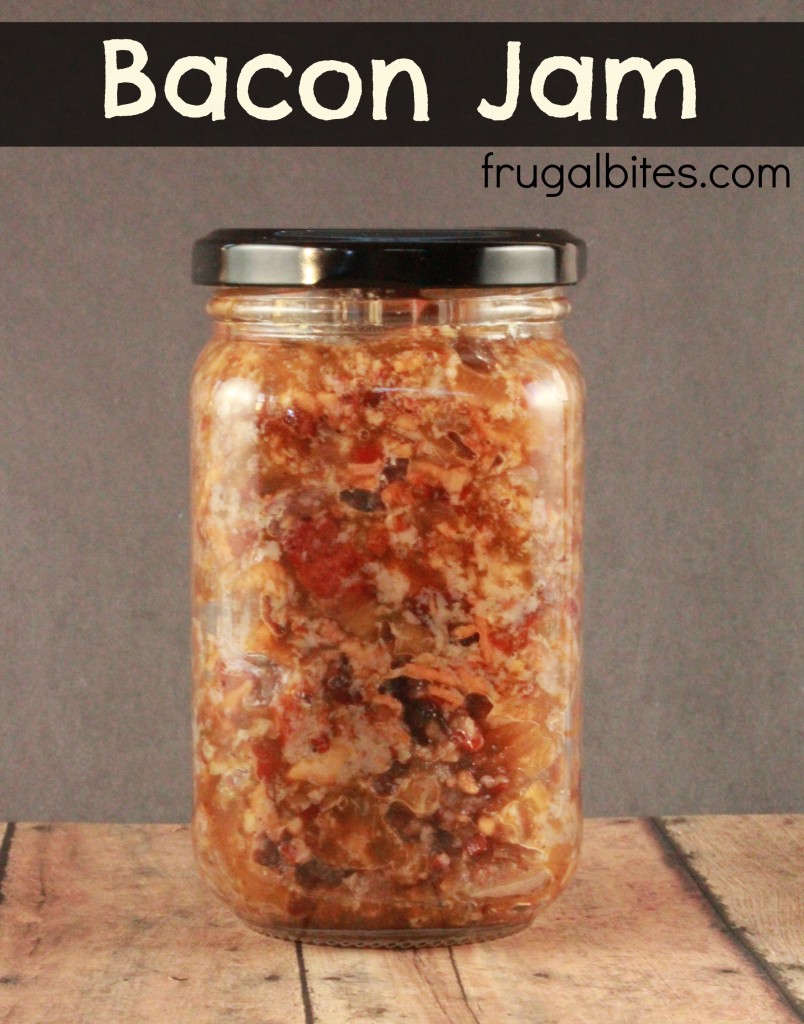 Bacon Jam with Coffee and Maple Syrup